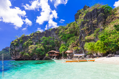 Tropical escape- unique nature and beautiful beaches of Philippines