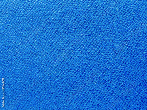 texture of blue leather © nanantachoke