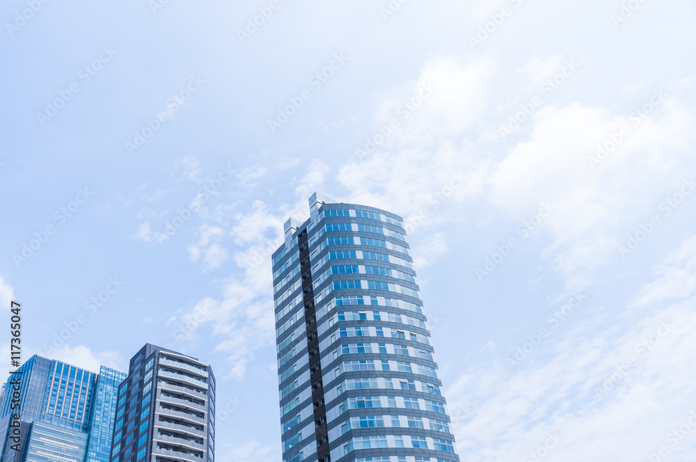 Office building at Roppongi district of Tokyo in Japan Office building at Roppongi district of Tokyo in Japan