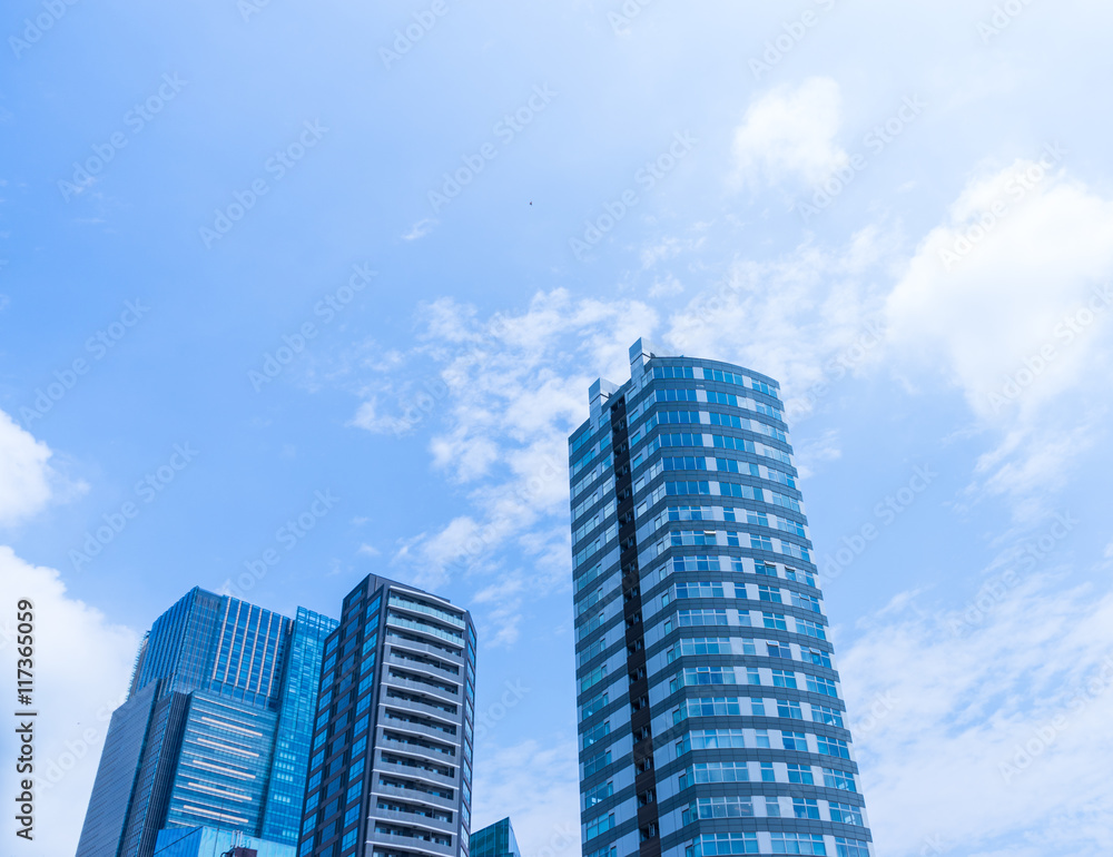 Office building at Roppongi district of Tokyo in Japan Office building at Roppongi district of Tokyo in Japan