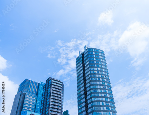 Office building  at Roppongi district of Tokyo in Japan