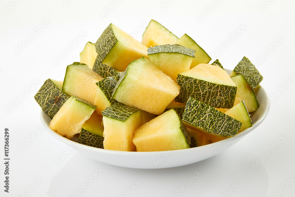 Fresh melon slices Fresh melon slices