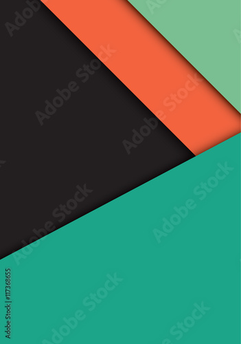 Abstract modern shape material design. Material design for background .vector illustration. 