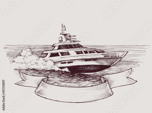 Vector speed boat
