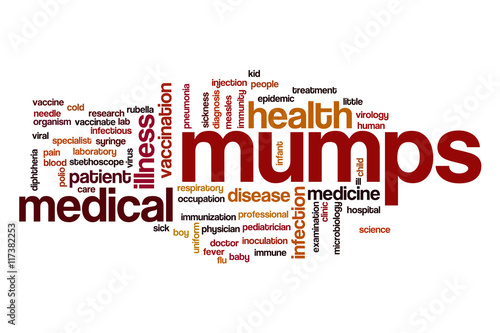 Photography Mumps word cloud concept