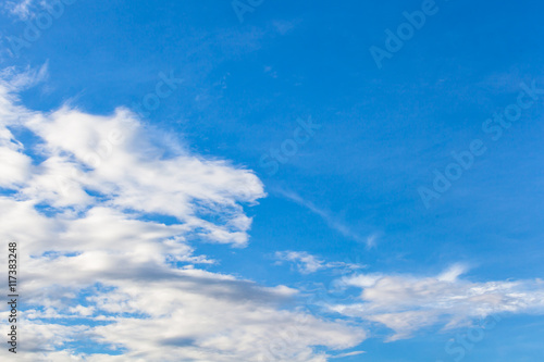 sky with clouds background before rain.