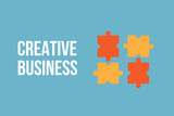Creative business concept background