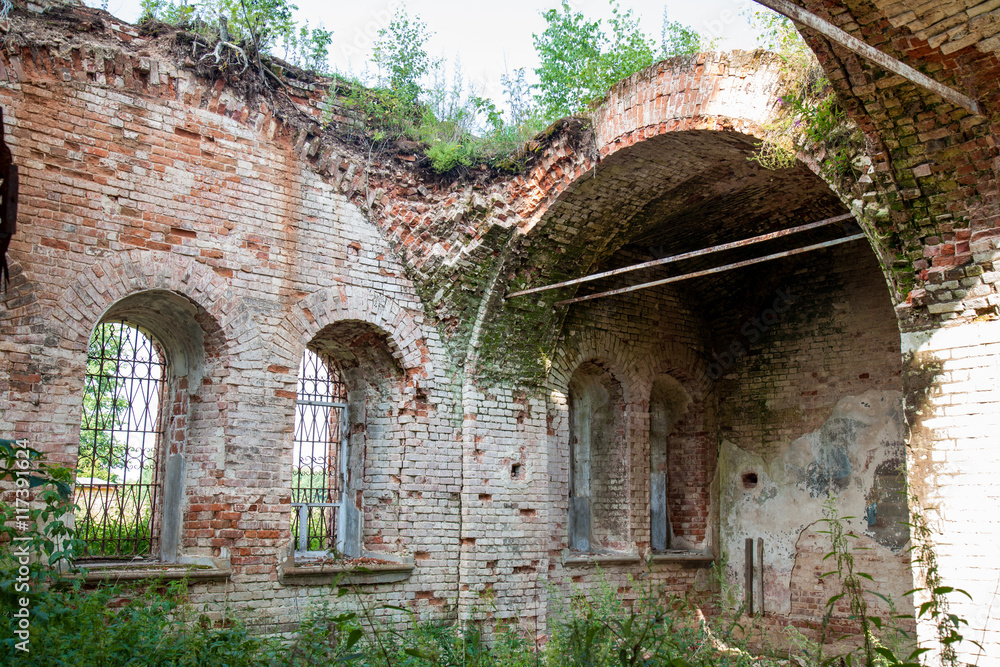 Old Abandoned Russian Church