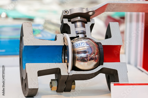 Obraz na płótnie Valves for flow control w salonie