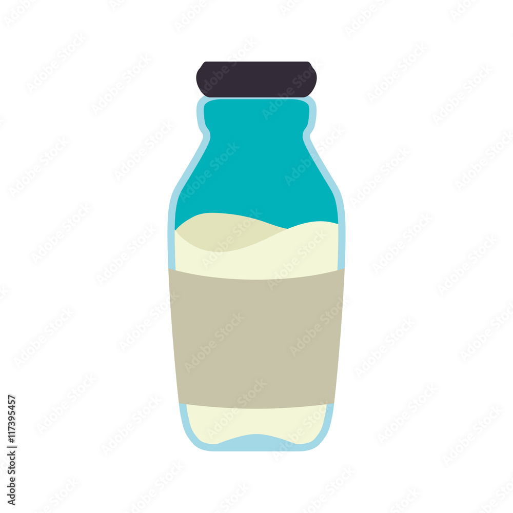 milk bottle healthy food organic food market icon. Isolated and flat illustration. Vector graphic milk bottle healthy food organic food market icon. Isolated and flat illustration. Vector graphic