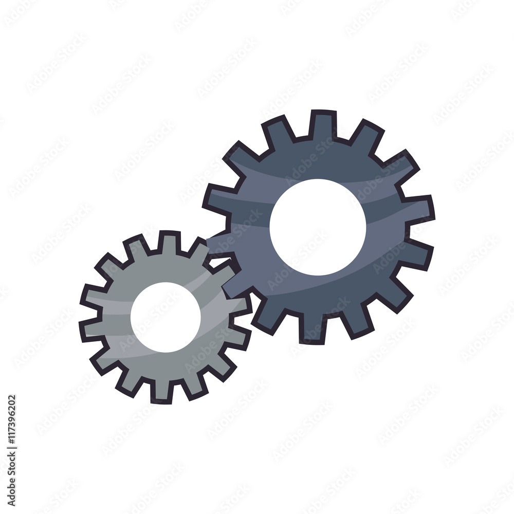 Gear cog circle machine part icon. Isolated and flat illustration. Vector graphic Gear cog circle machine part icon. Isolated and flat illustration. Vector graphic