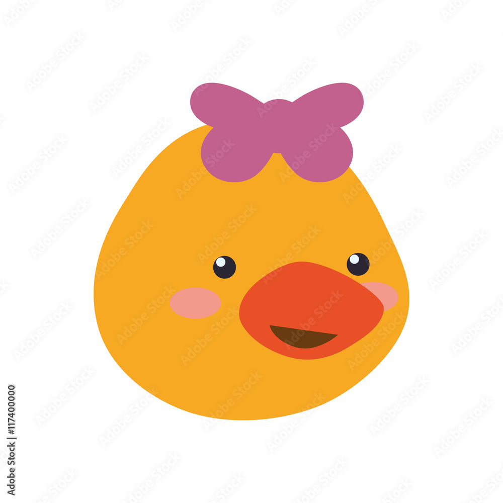 Duck cute animal little icon. Isolated and flat illustration. Vector graphic Duck cute animal little icon. Isolated and flat illustration. Vector graphic