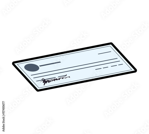 Wallpaper Mural Check money financial item value icon. Isolated and flat illustration. Vector graphic Torontodigital.ca