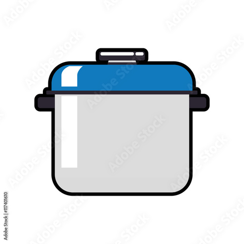 pot supply house electric appliance icon. Isolated and flat illustration. Vector graphic