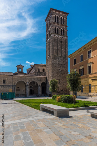 Fotografie Rieti (Italy) - The Sabina's city, in Lazio region, under Mount Terminillo and crossed by the river Velino