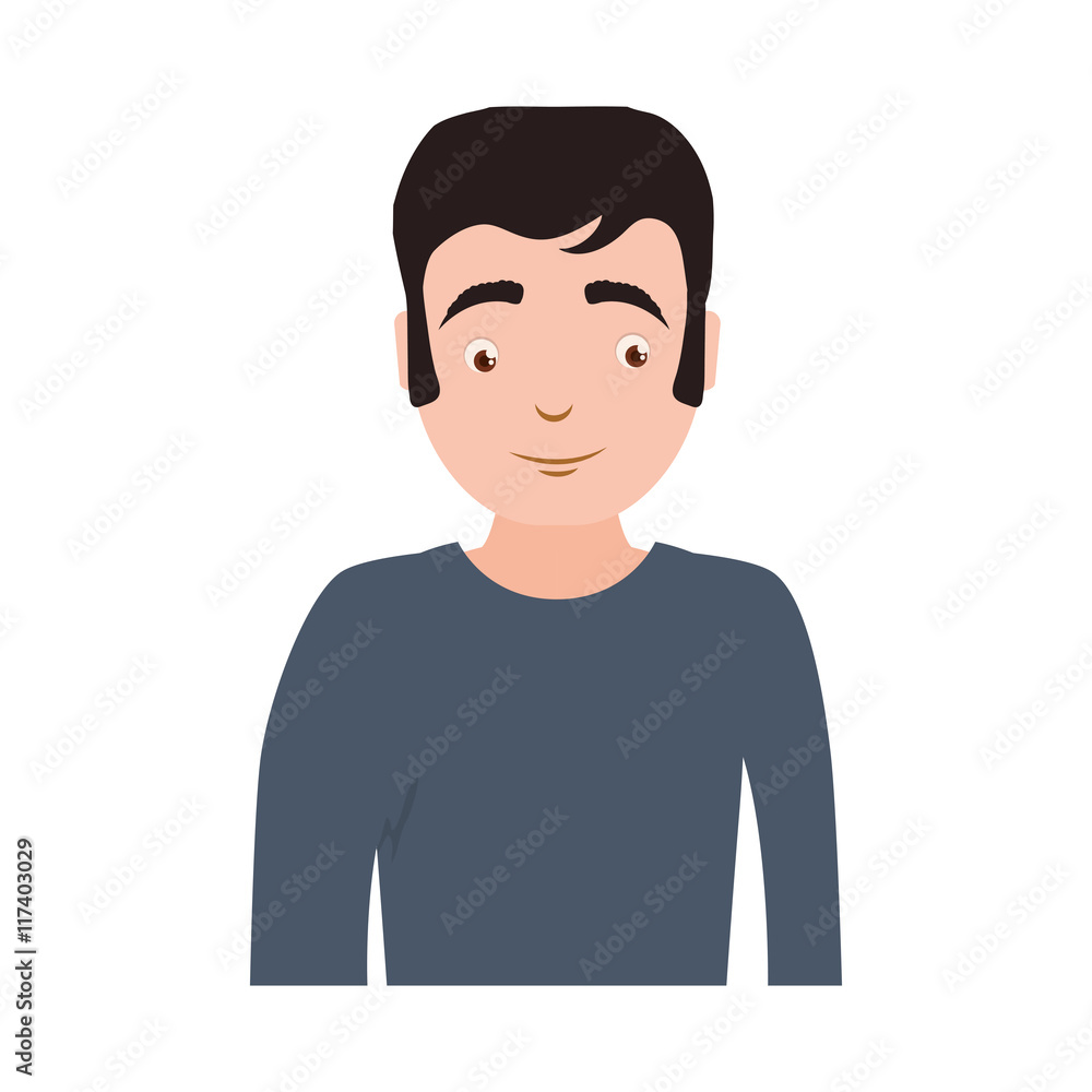 Man male avatar person people icon. Isolated and flat illustration. Vector graphic Man male avatar person people icon. Isolated and flat illustration. Vector graphic