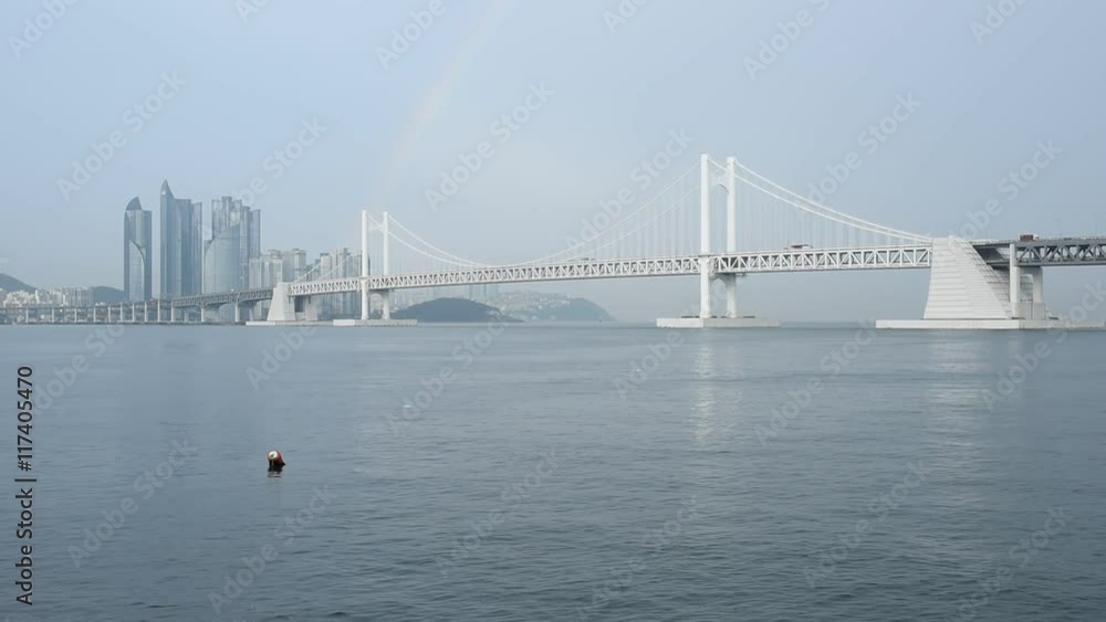 Gwangan bridge in Busan ,South Korea Gwangan bridge in Busan ,South Korea