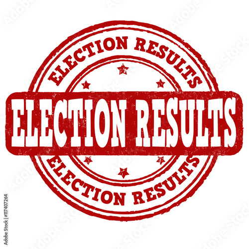 Election results stamp