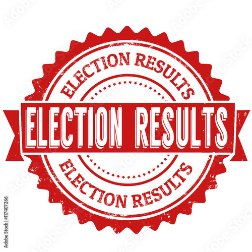 Election results stamp