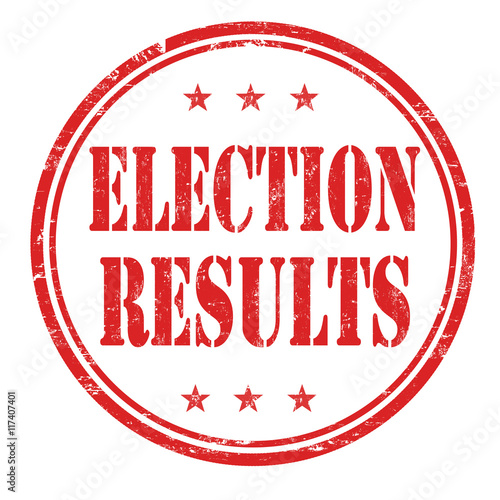 Election results stamp