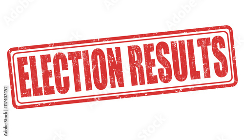 Election results stamp