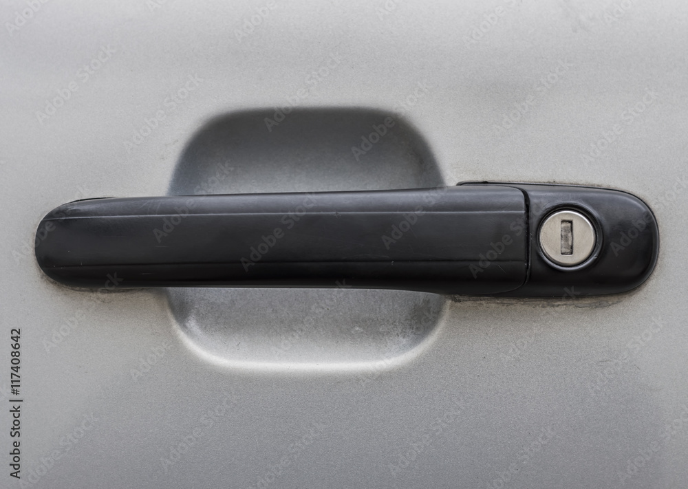 Maçaneta de porta de carro Stock-Foto | Adobe Stock