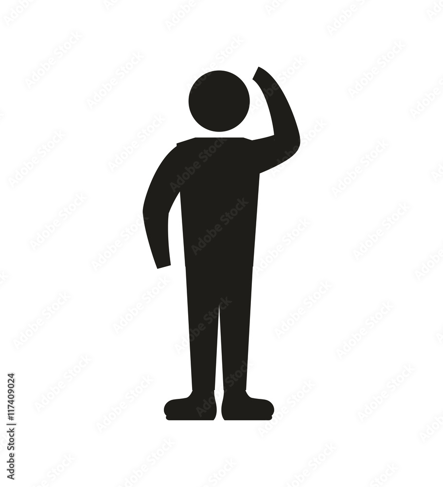 soldier armed forces military icon. Isolated and flat illustration. Vector graphic soldier armed forces military icon. Isolated and flat illustration. Vector graphic