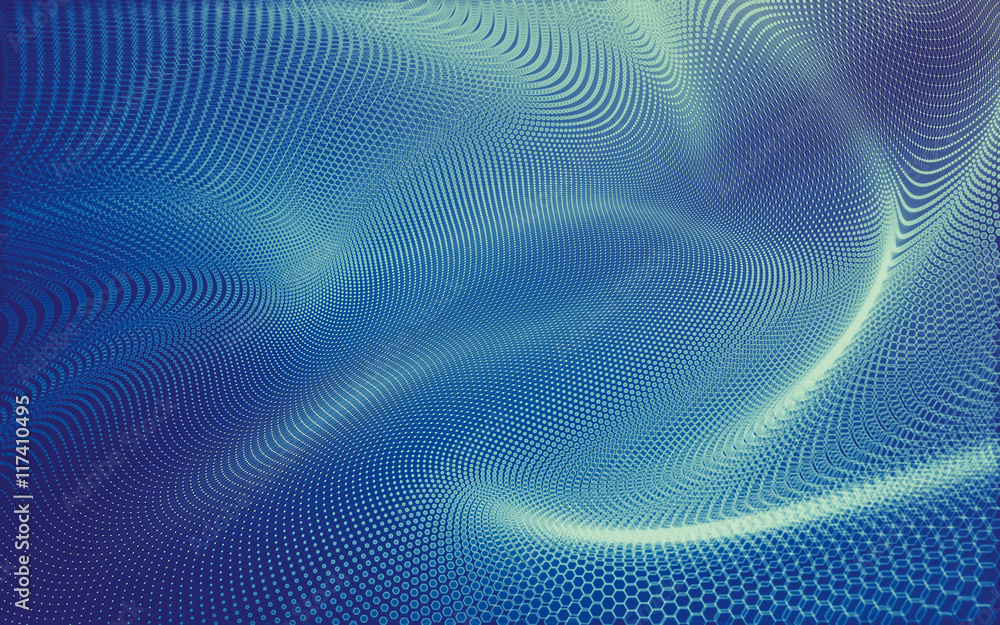 Abstract polygonal space low poly dark background, 3d rendering Abstract polygonal space low poly dark background, 3d rendering