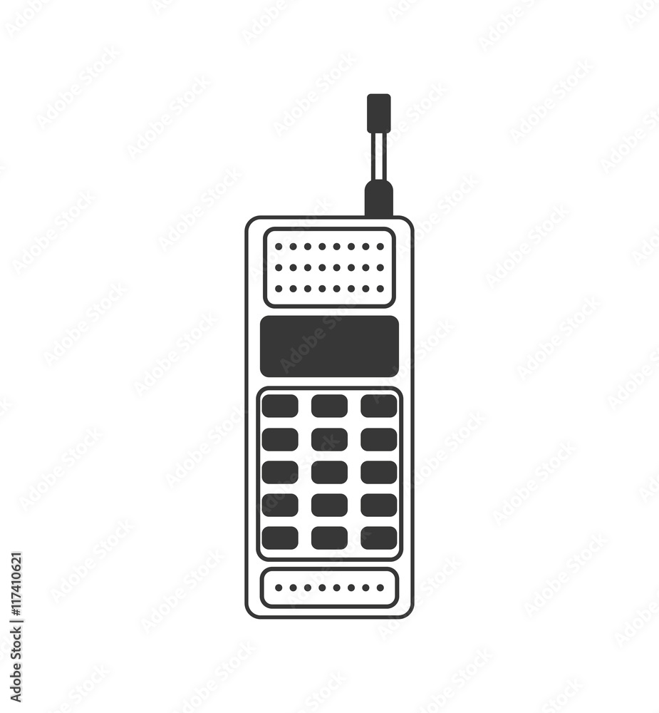 mobile cellphone gadget communication icon. Isolated and flat illustration. Vector graphic mobile cellphone gadget communication icon. Isolated and flat illustration. Vector graphic