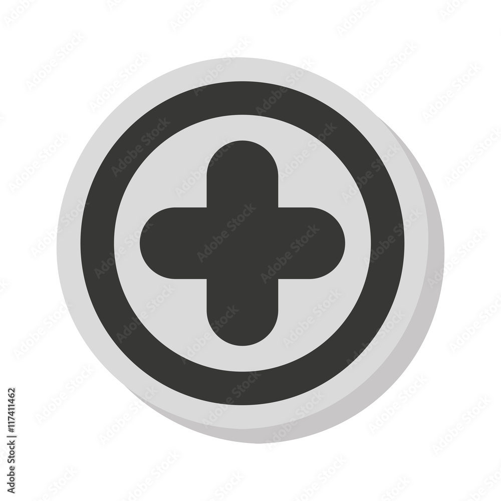 cross medical symbol isolated icon cross medical symbol isolated icon