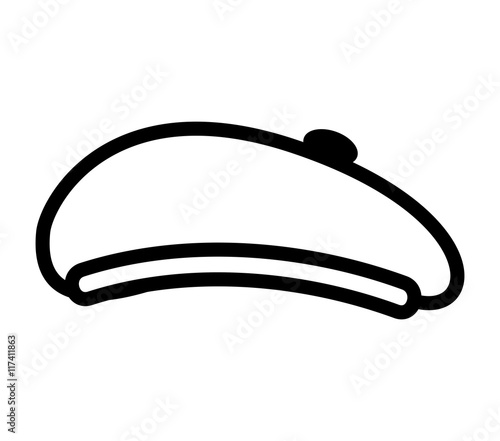 hat retro style beret