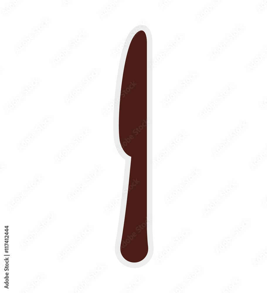 knife cutlery menu kitchen restaurant icon. Isolated and flat illustration. Vector graphic knife cutlery menu kitchen restaurant icon. Isolated and flat illustration. Vector graphic