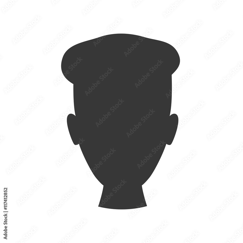 Man silhouette male avatar person people icon. Isolated and flat illustration. Vector graphic Man silhouette male avatar person people icon. Isolated and flat illustration. Vector graphic