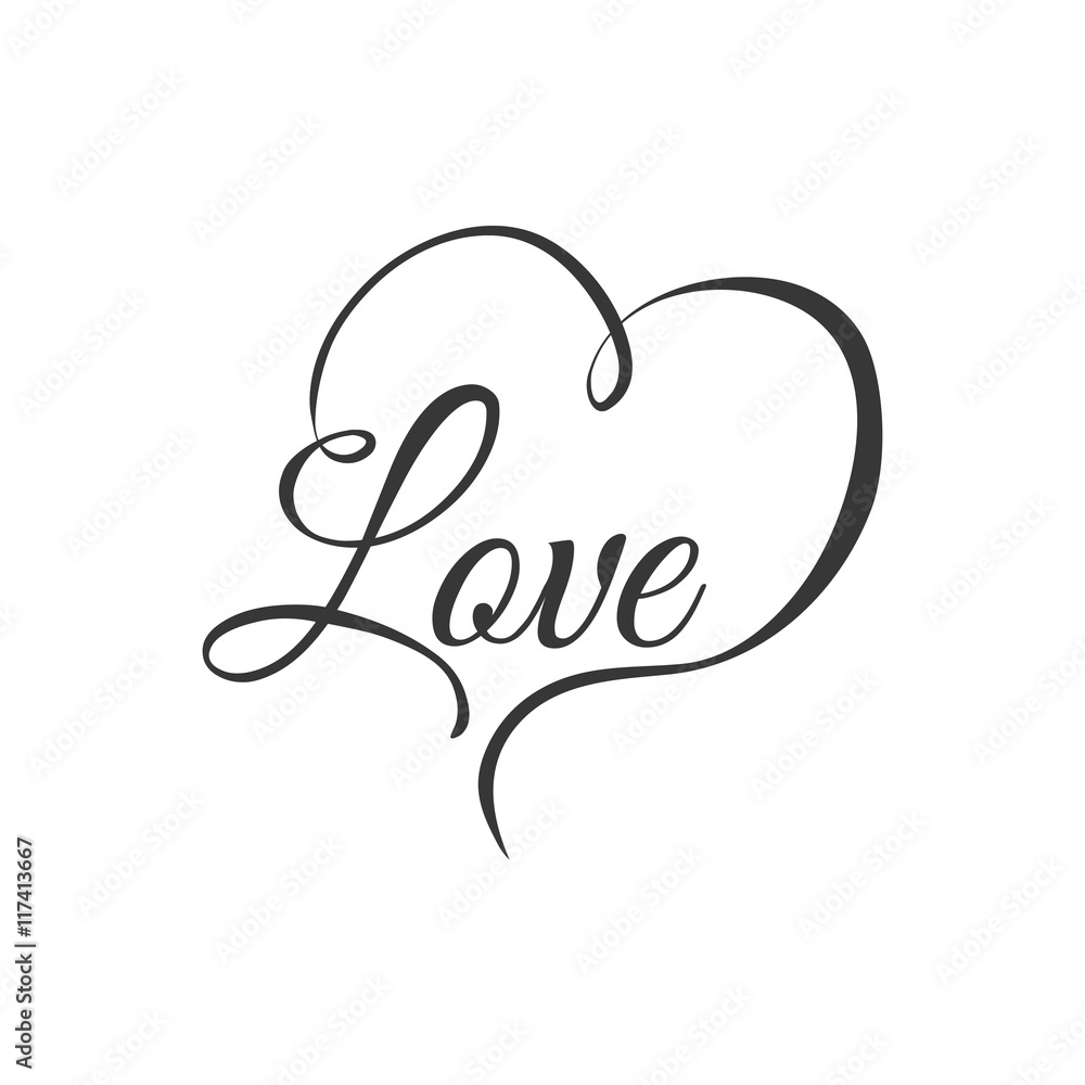 heart text love shape letter icon. Isolated and flat illustration. Vector graphic heart text love shape letter icon. Isolated and flat illustration. Vector graphic