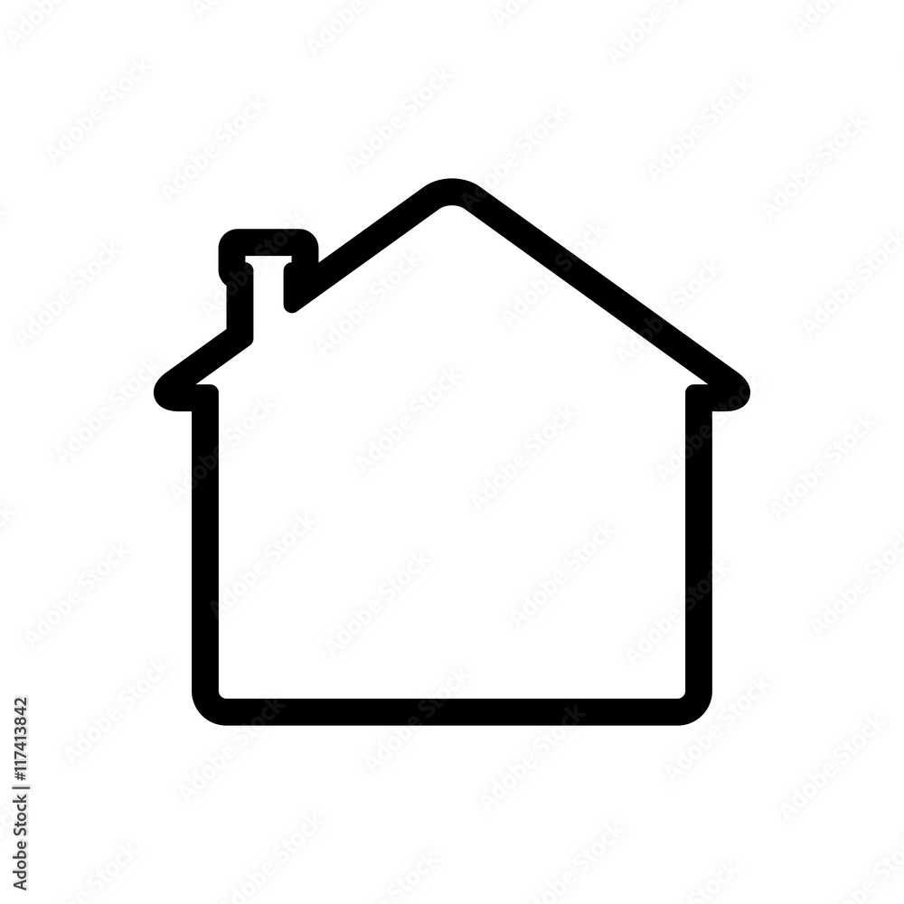 home house building real estate icon. Isolated and flat illustration. Vector graphic home house building real estate icon. Isolated and flat illustration. Vector graphic