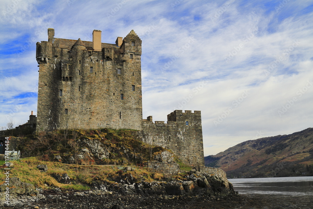Fototapeta premium Eilean Donan Castle, western Highlands of Scotland