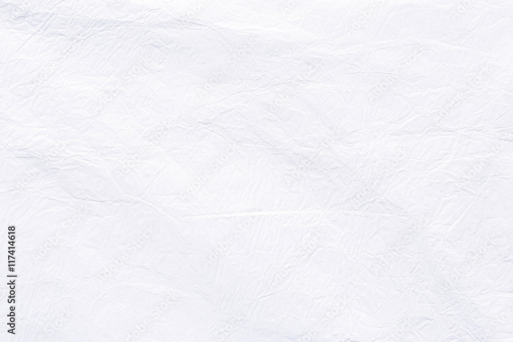 Obraz premium Crumpled white paper