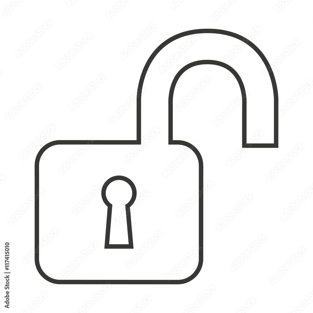 safe secure padlock security isolated icon safe secure padlock security isolated icon