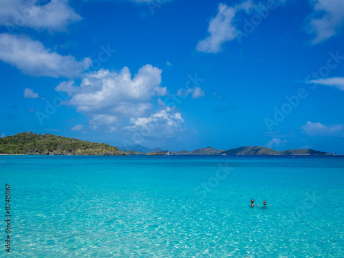 Caribbean sea at US Virgin Islands © oldmn