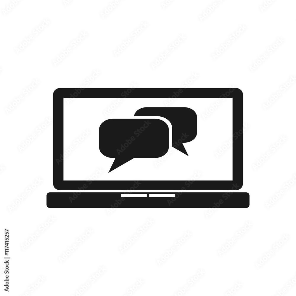 Communication symbol. Social media application concept. Communication symbol. Social media application concept.