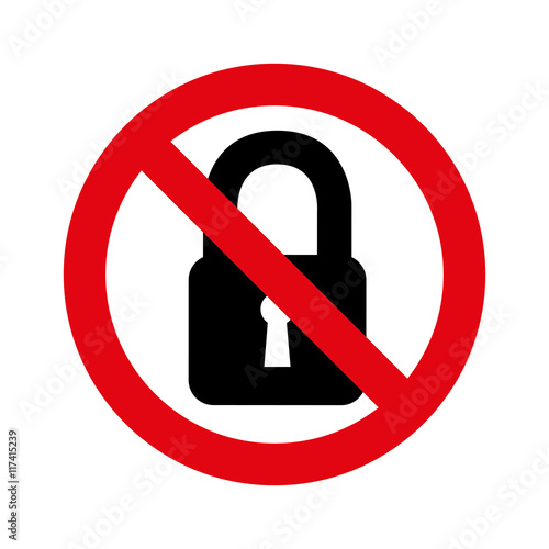 denied circle red prohibited icon
