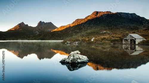 Morning glow at Cradle Mountain National Park, Tasmania