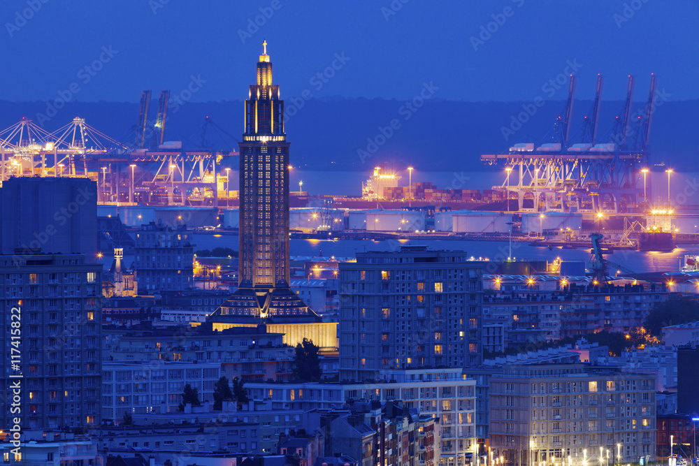 Panorama of Le Havre