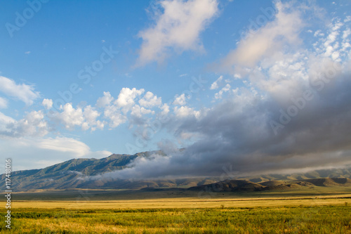 low beautiful clouds
