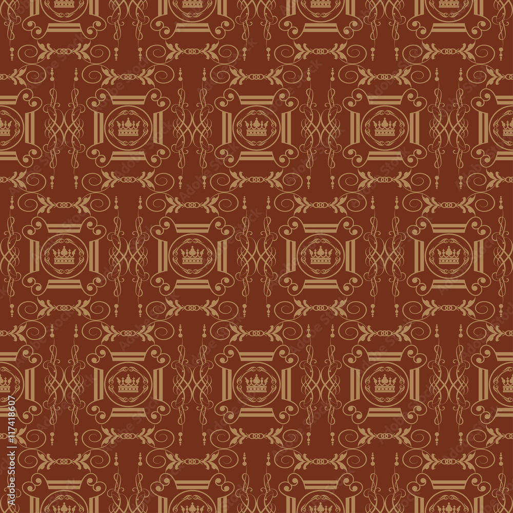 damask, wallpaper pattern