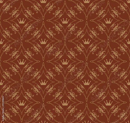 damask, wallpaper pattern