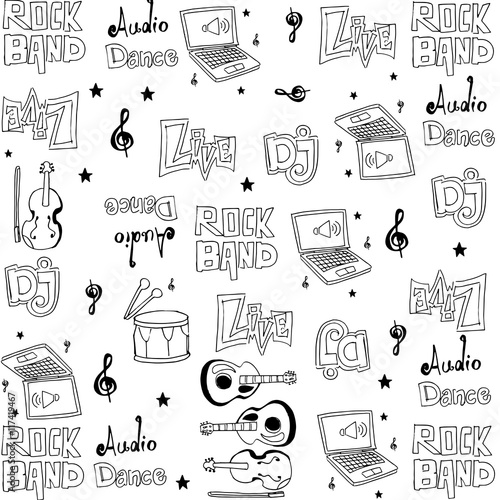 Element music doodles set