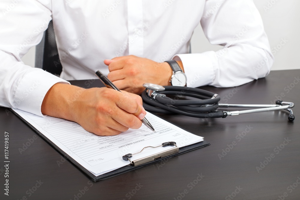 Medical paperwork Medical paperwork