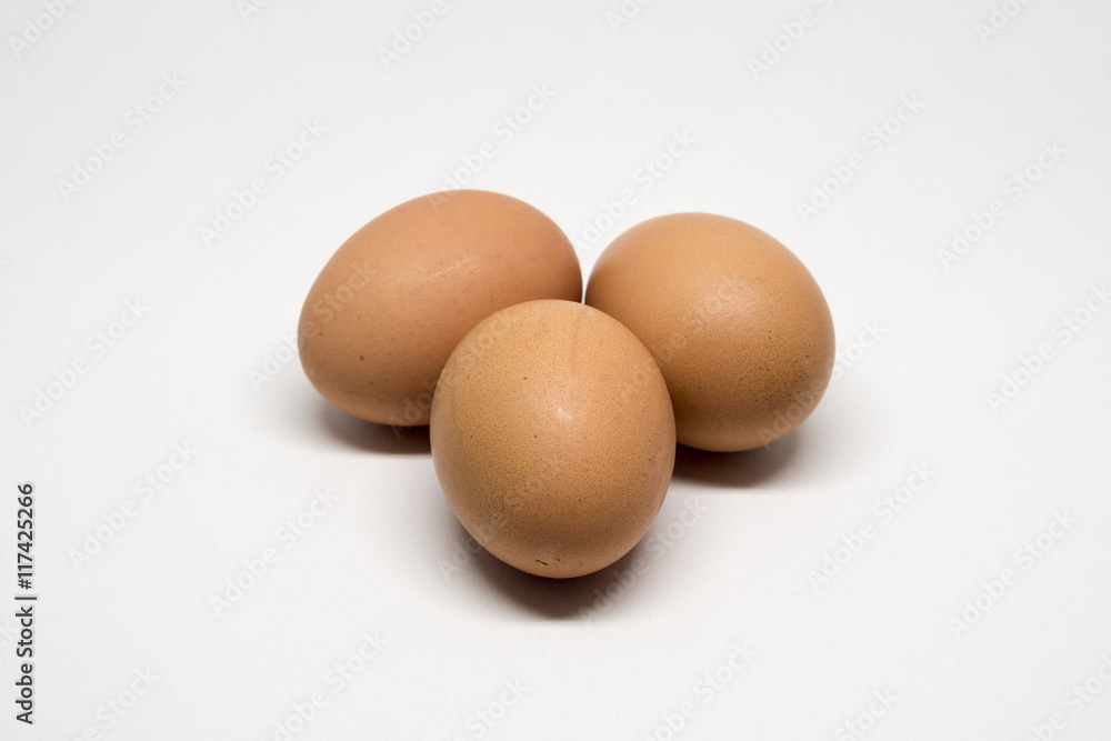 Egg isolated on white background with clipping path Egg isolated on white background with clipping path