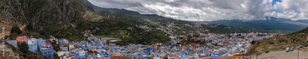 Panormama Chefchaouen, Morocco 